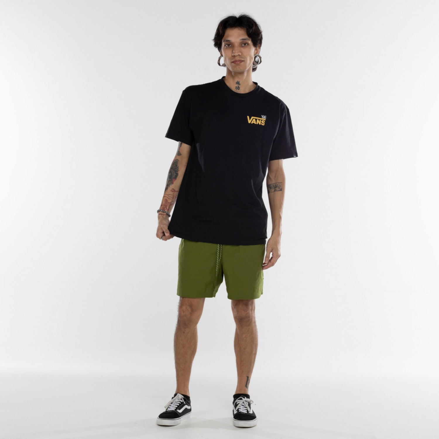 Bermuda Vans Primary Solid Elastic Boardsh - Foto 1