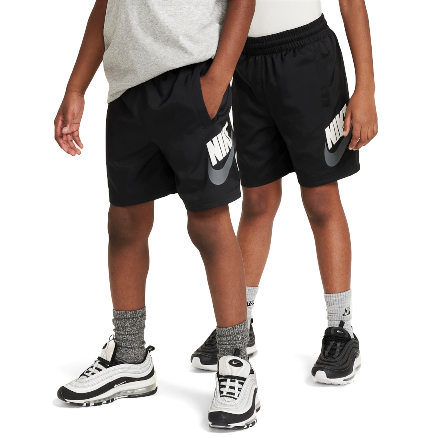 Bermuda Infantil Nike Sportswear Woven HBR - Foto 2