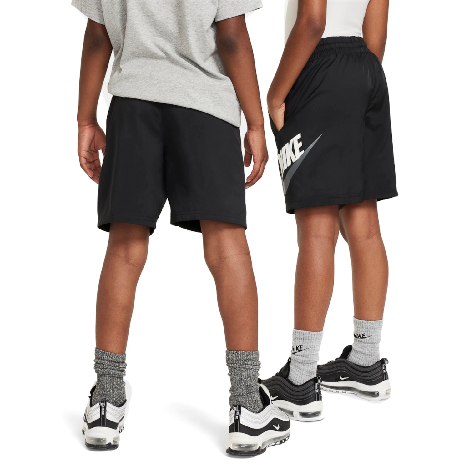 Bermuda Infantil Nike Sportswear Woven HBR - Foto 3