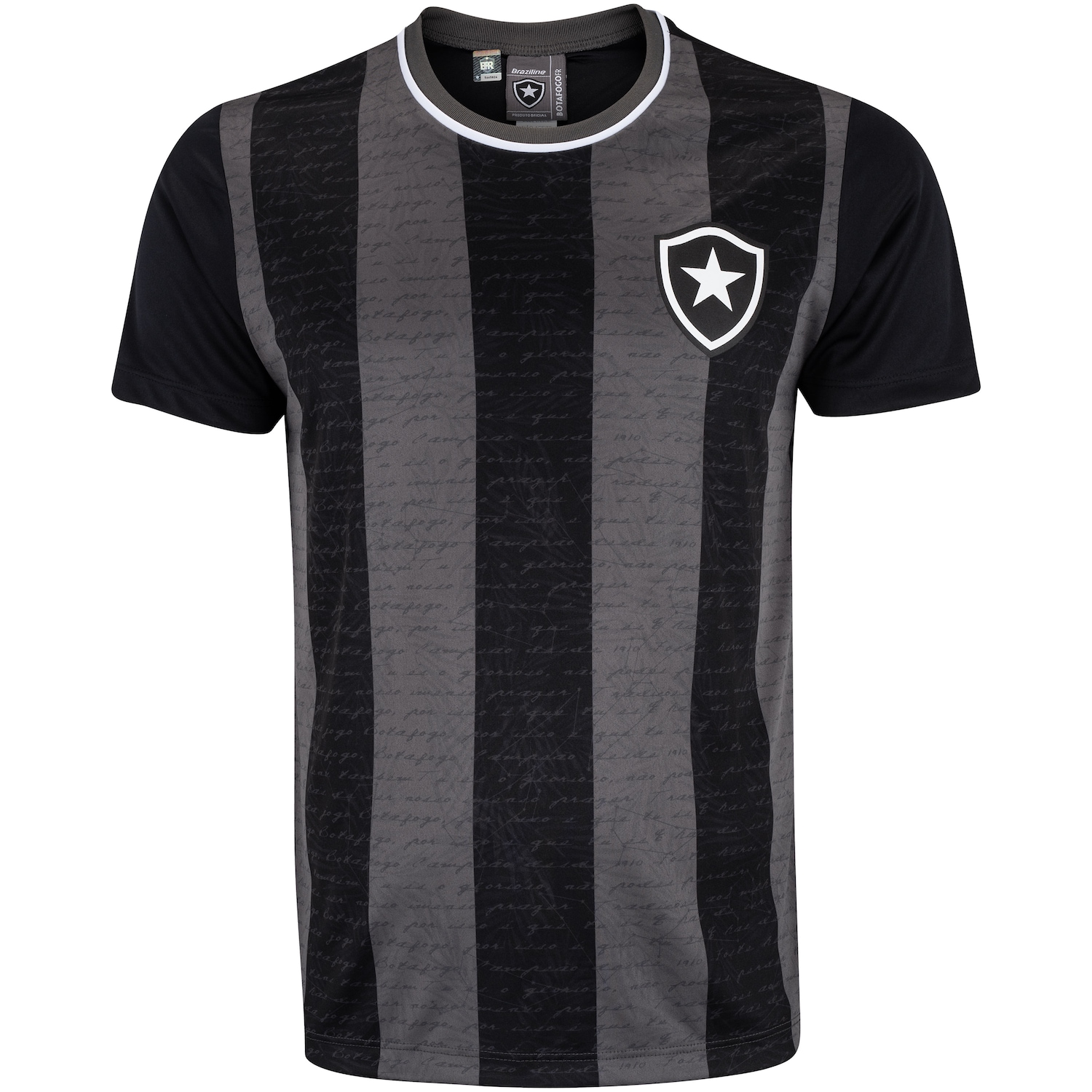 Camiseta do Botafogo Braziline Masculina Romper - Foto 1