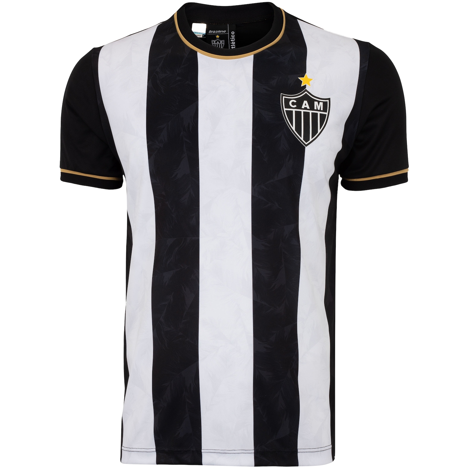 Camiseta do Atlético -MG Masculina Braziline Trevo - Foto 1
