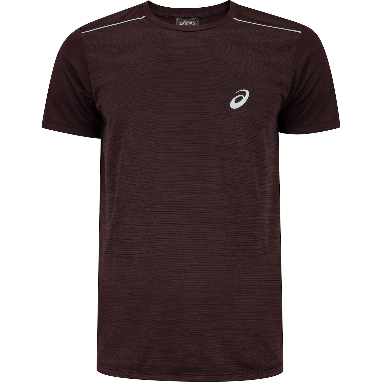 Camiseta Masculina ASICS Manga Curta Mesh Respirável Antiodor - Foto 1