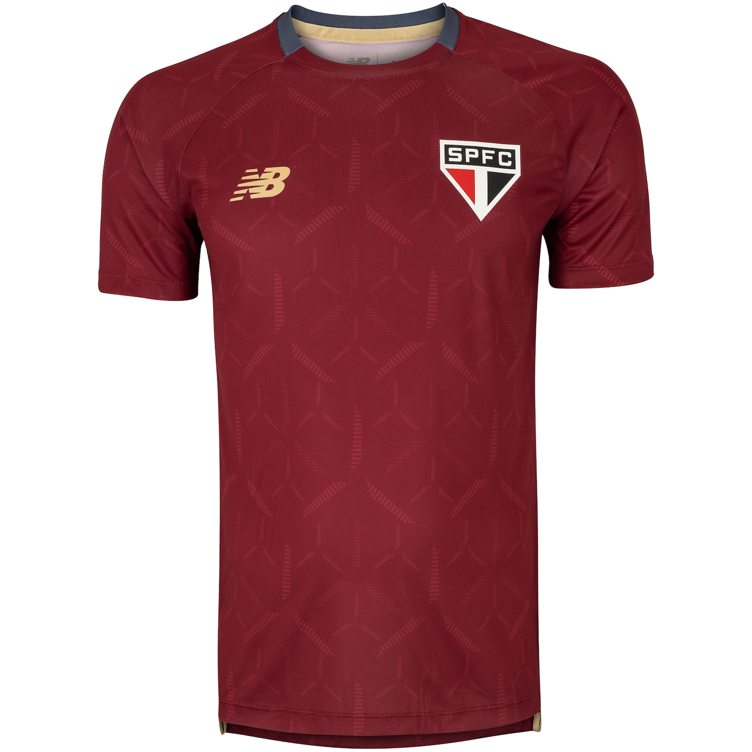 Camisa de Treino do São Paulo 25 New Balance Masculina - Foto 1