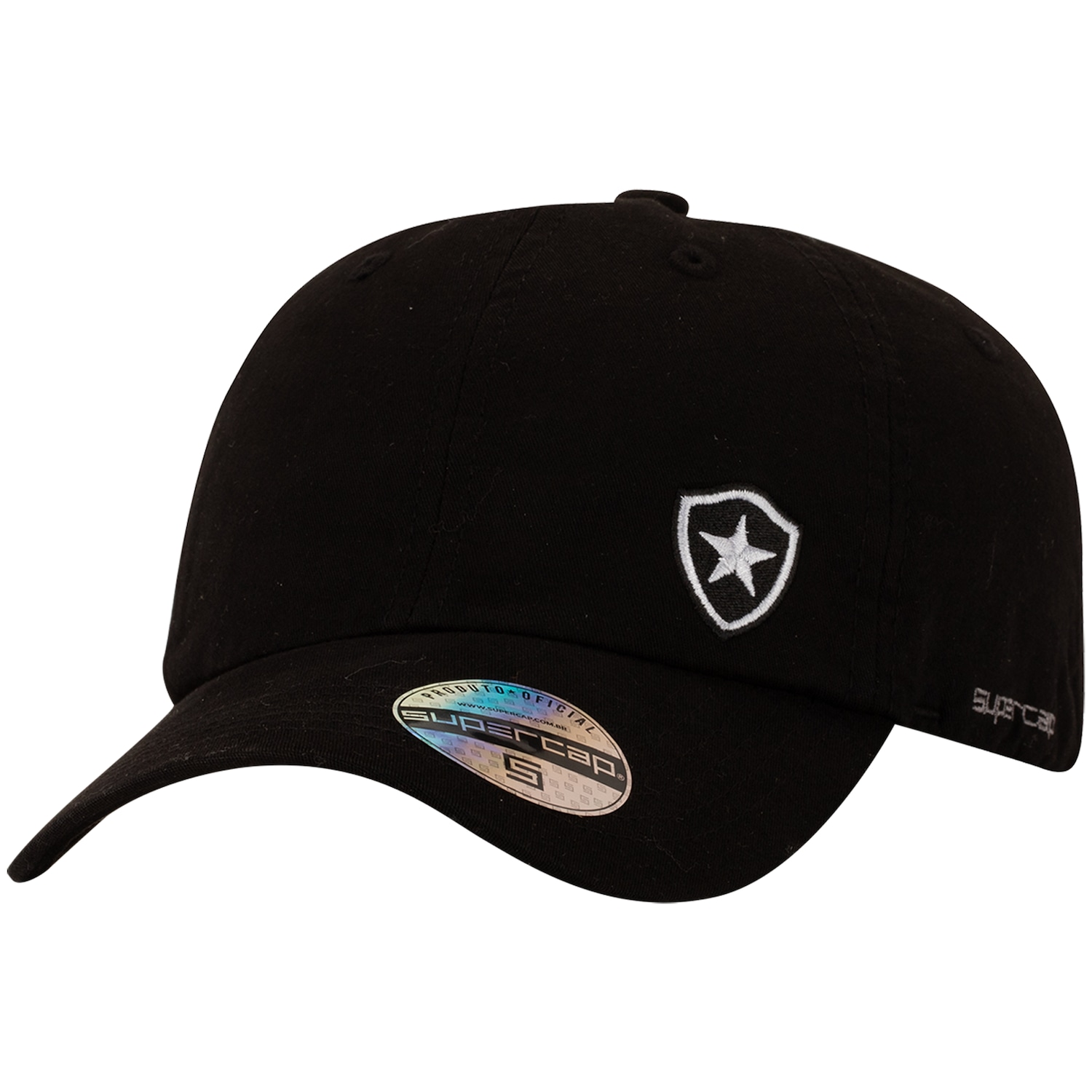 Boné Aba Curva do Botafogo Supercap Tinturado com Aplicação Snapback Adulto - Foto 2