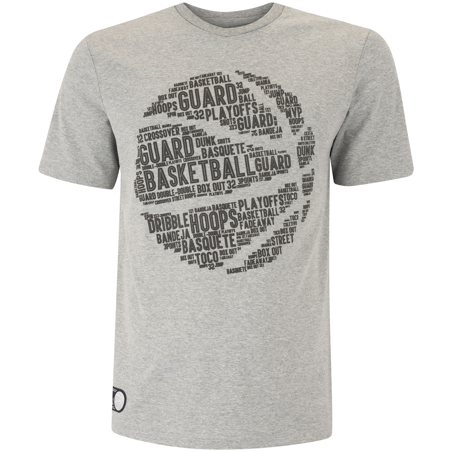 Camiseta Masculina Adams Casual Basquete - Foto 1