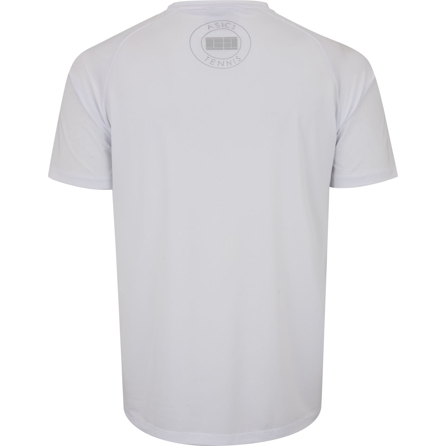 Camiseta Masculina ASICS Manga Curta Emblema Racket UV 50 Antiodor - Foto 2
