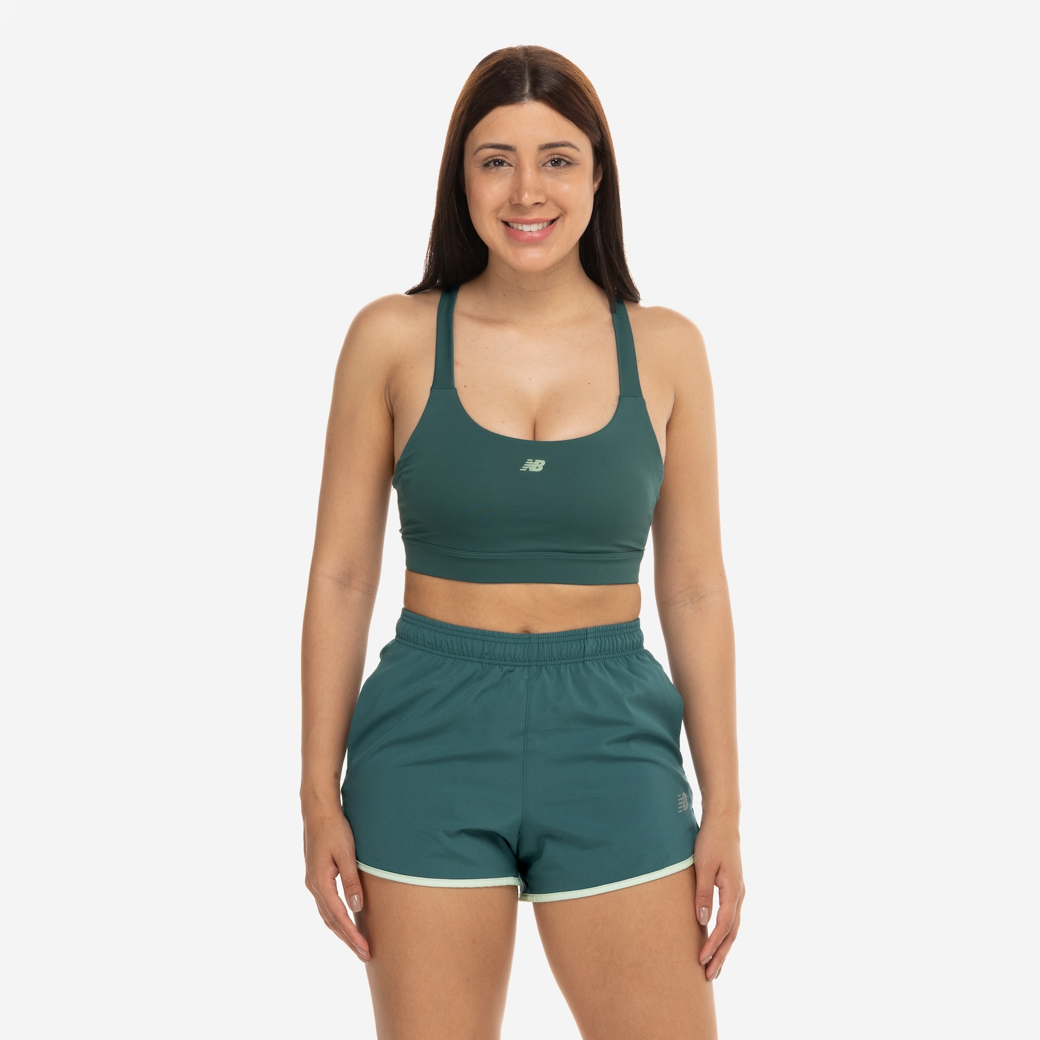 Top Fitness New Balance Alta Sustentação Essentials Run Feminino - Foto 2
