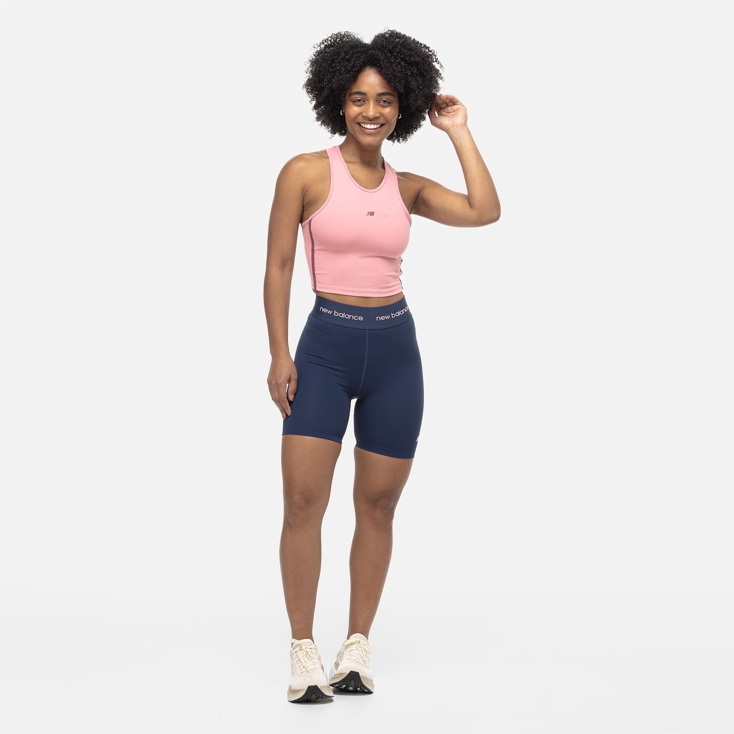 Bermuda New Balance Sport Essentials Active Feminina - Foto 5