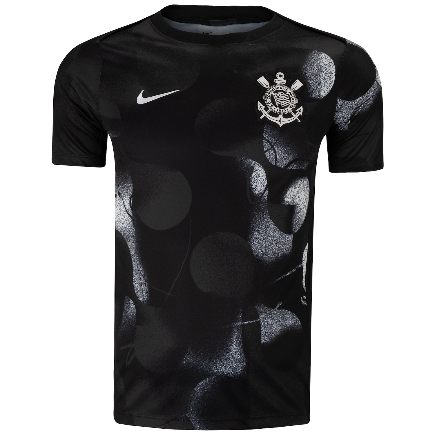 Camisa Pré-Jogo do Corinthians 25 Nike Masculina - Foto 1