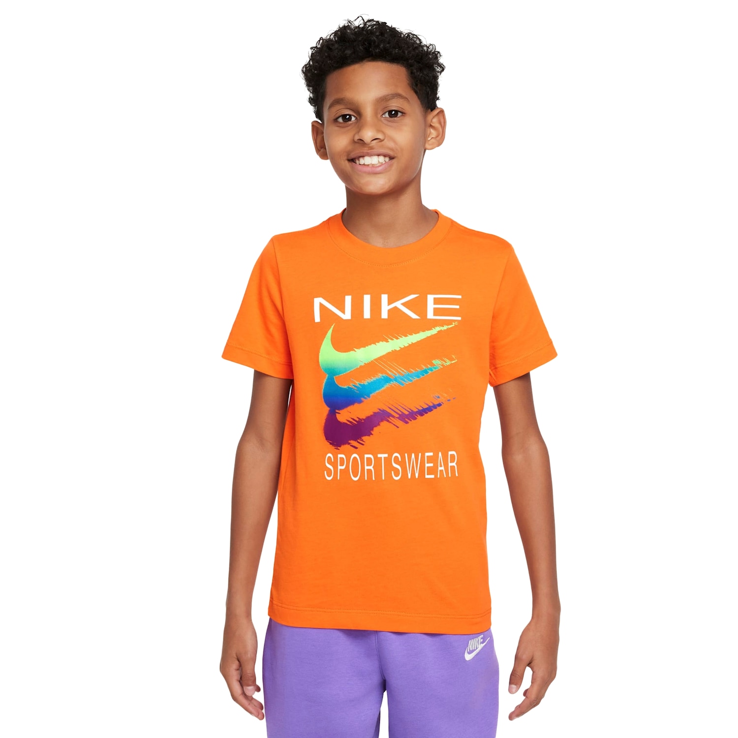 Camiseta Infantil Nike Manga Curta Sportswear Brandmar - Foto 1