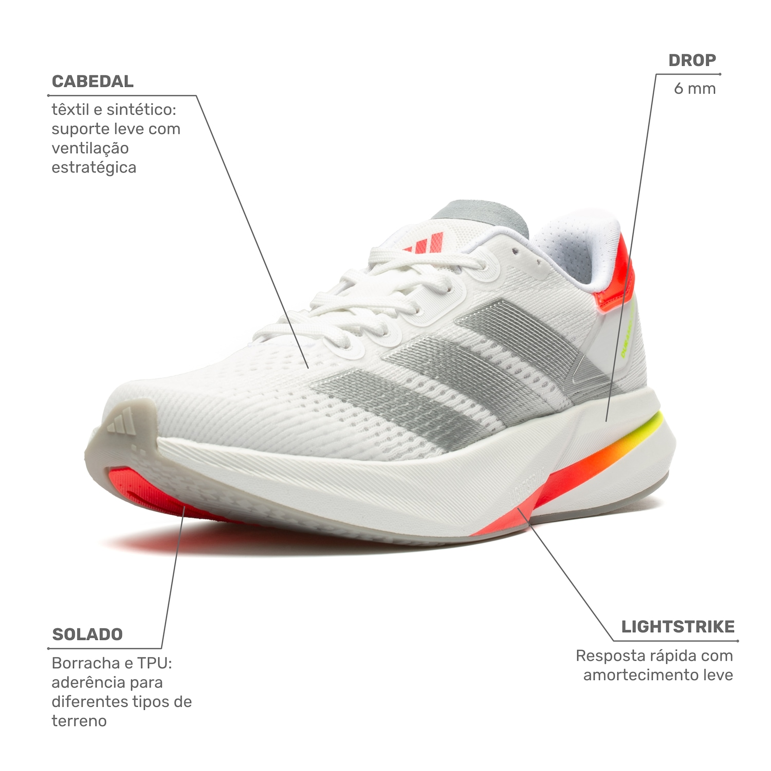 Tênis Feminino adidas Duramo Speed 2 - Foto 3