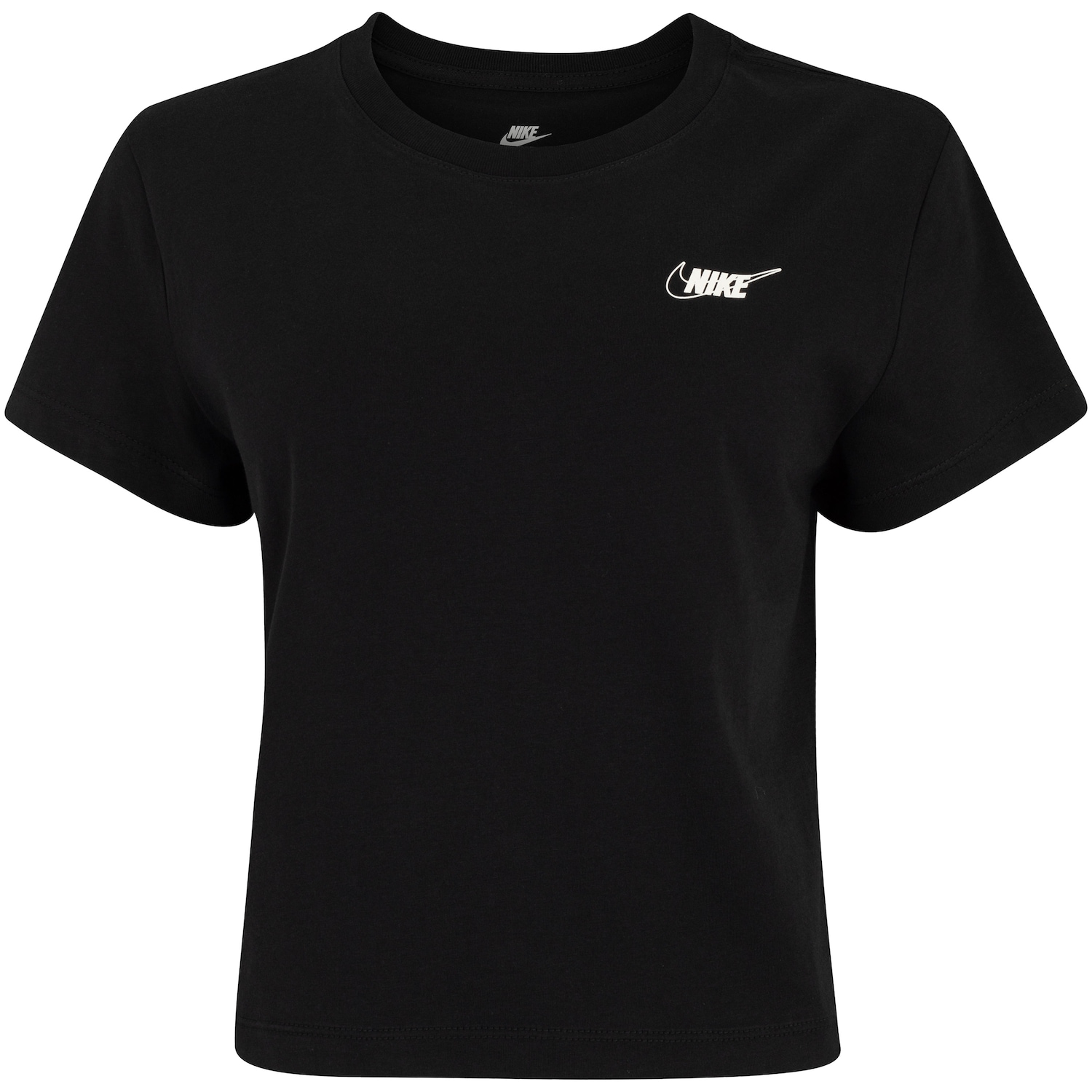 Camiseta Feminina Nike Manga Curta Sportswear Club - Foto 1
