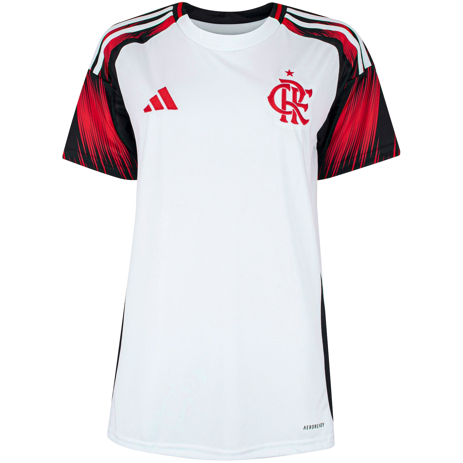Camisa do Flamengo II 25/26 Torcedor adidas Feminina - Foto 1