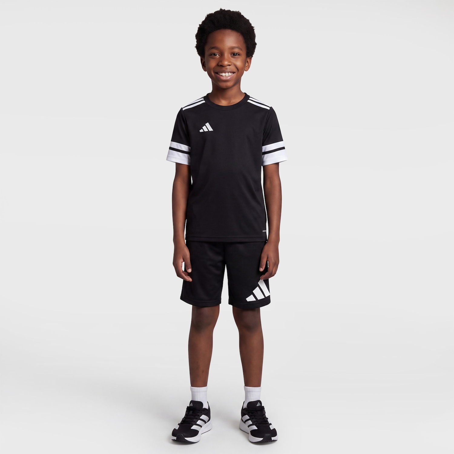 Camiseta Infantil adidas Manga Curta Squadra 25 - Foto 3