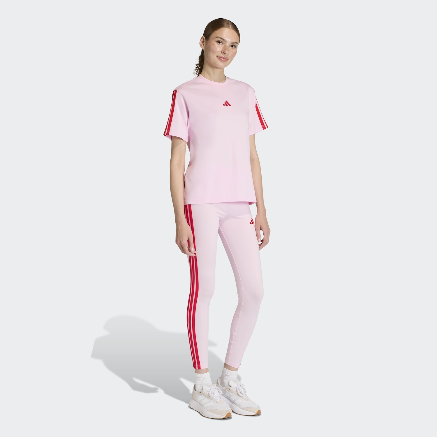Camiseta adidas Feminina 3 Stripes - Foto 3