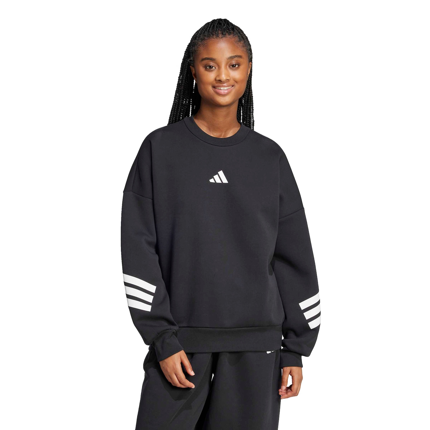 Blusa de Moletom Feminina adidas Future Icon - Foto 1