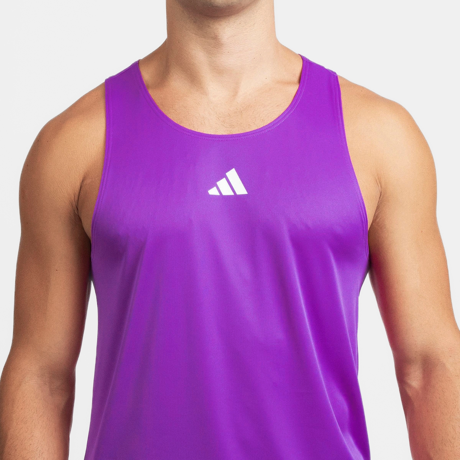 Camiseta Regata Masculina adidas Treino Básica - Foto 3