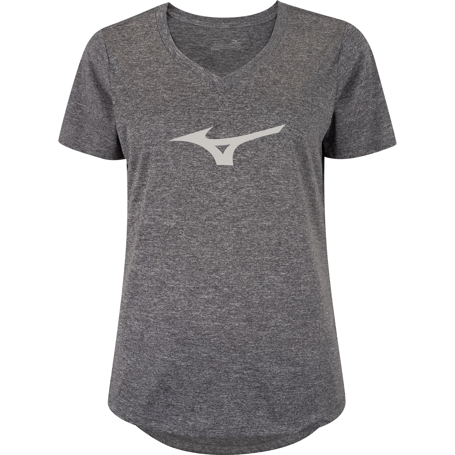 Camiseta Feminina Mizuno Manga Curta Spark Big Logo - Foto 1