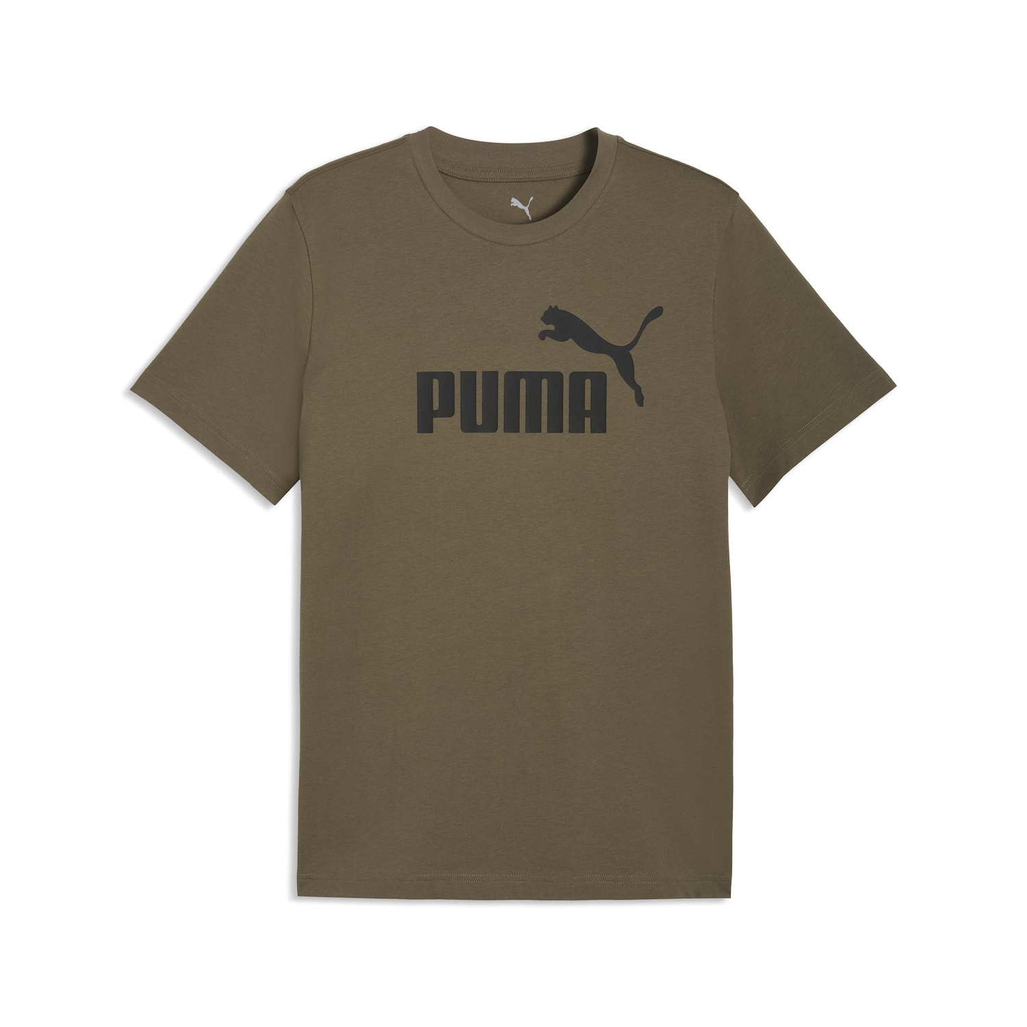 Camiseta Masculina Puma Manga Curta Essentials Logo Tee - Foto 1