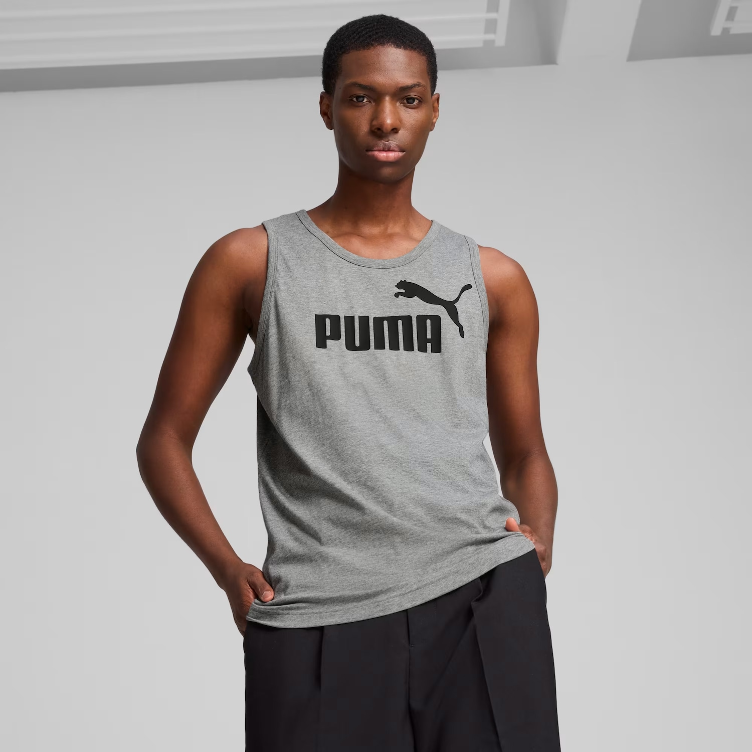Camiseta Regata Masculina Puma ESS No 1 Logo - Foto 1