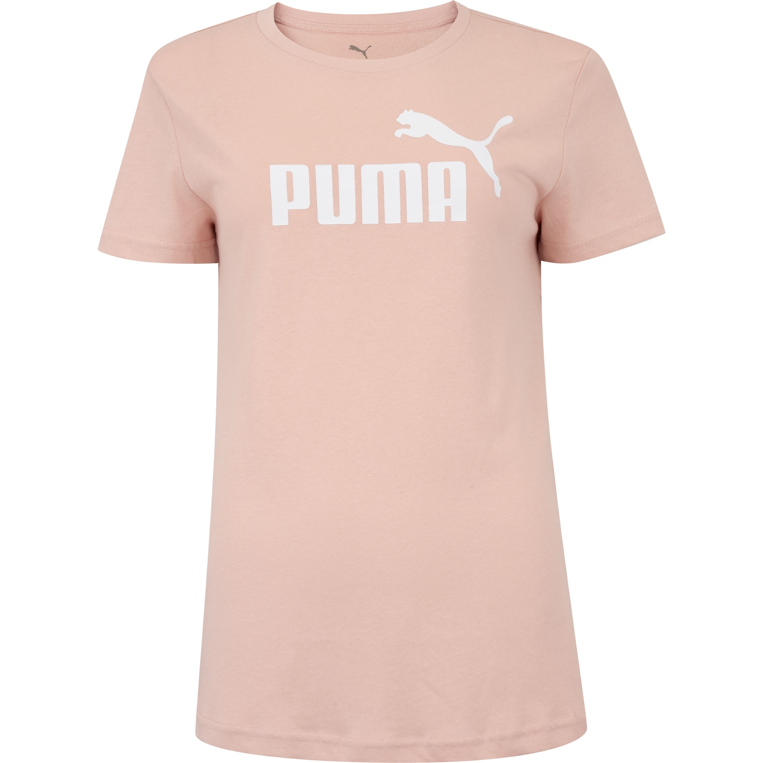 Camiseta Feminina Puma Manga Curta Essentials NO 1 Logo Tee S - Foto 1