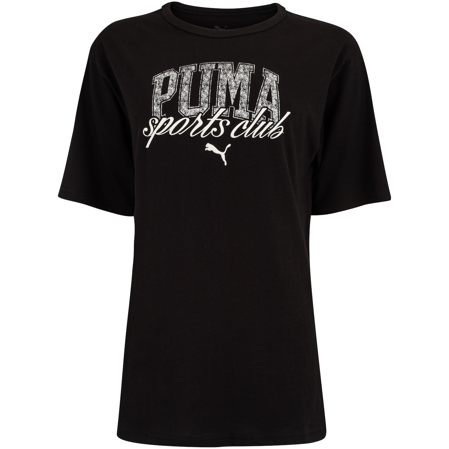 Camiseta Feminina Puma Manga Curta Class Relaxed - Foto 1