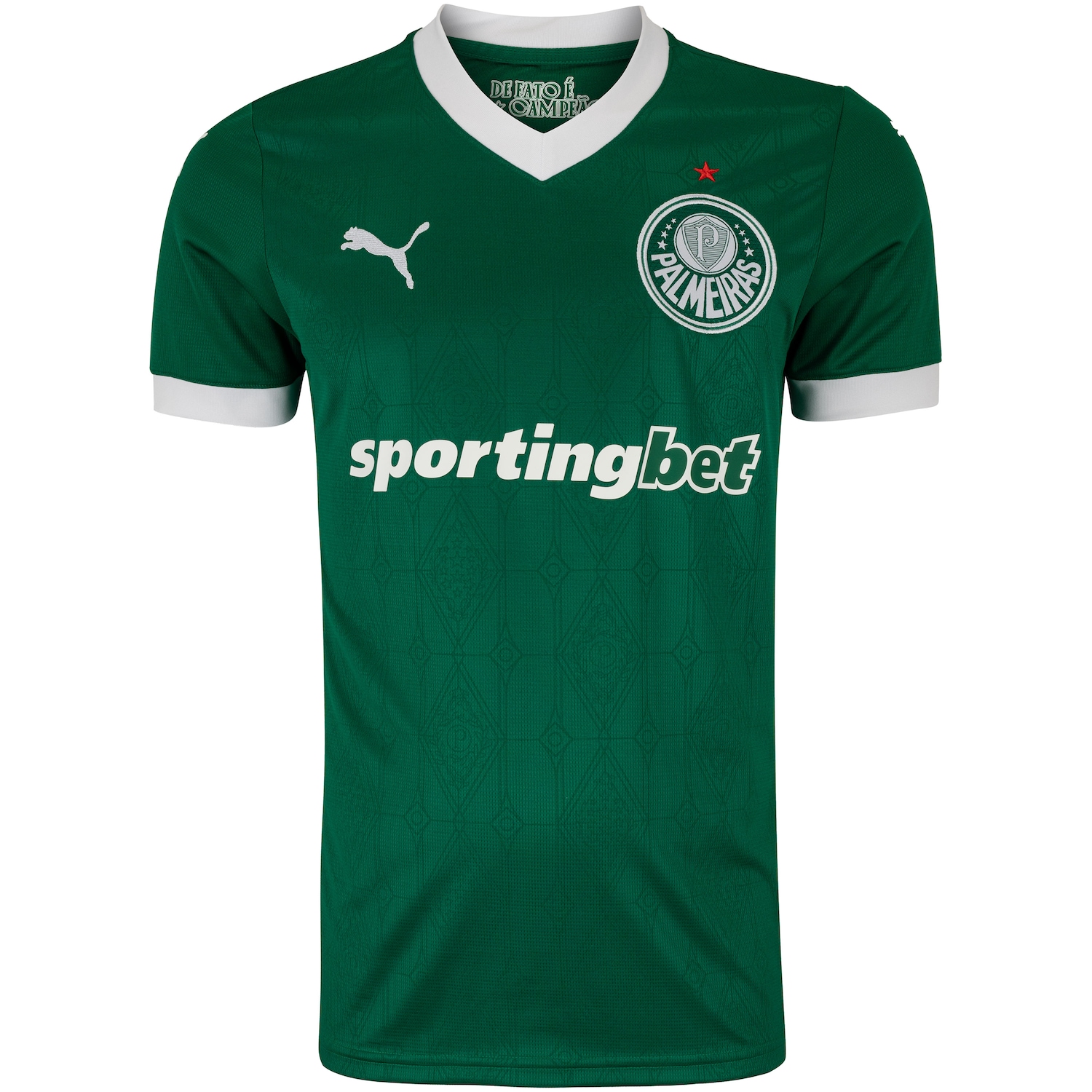 Camisa do Palmeiras I 25 Puma Masculina Torcedor - Foto 1