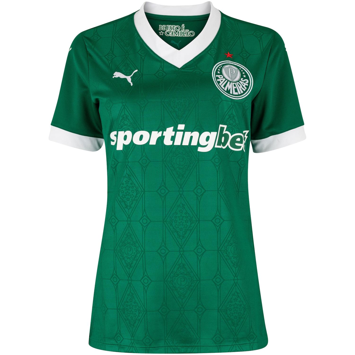 Camisa do Palmeiras I 25 Puma Feminina Torcedora - Foto 1