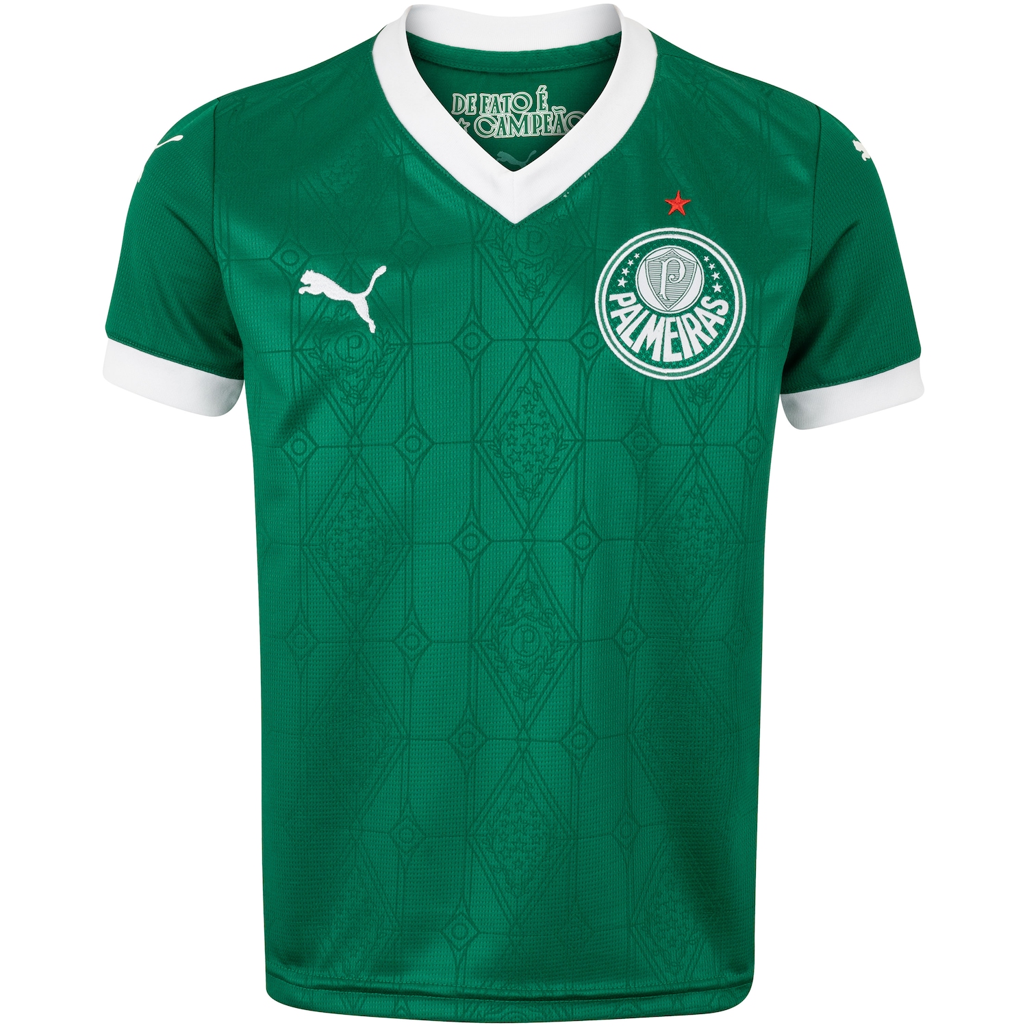 Camisa do Palmeiras I 25 Puma Infantil Torcedor - Foto 1