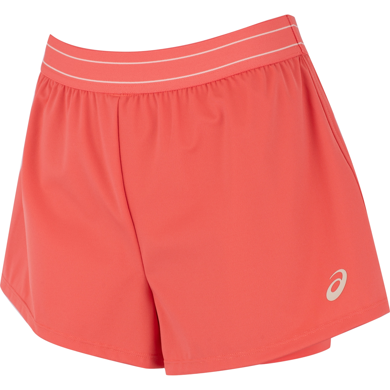 Short ASICS Nara Elástico 2 em 1 Feminino - Foto 1