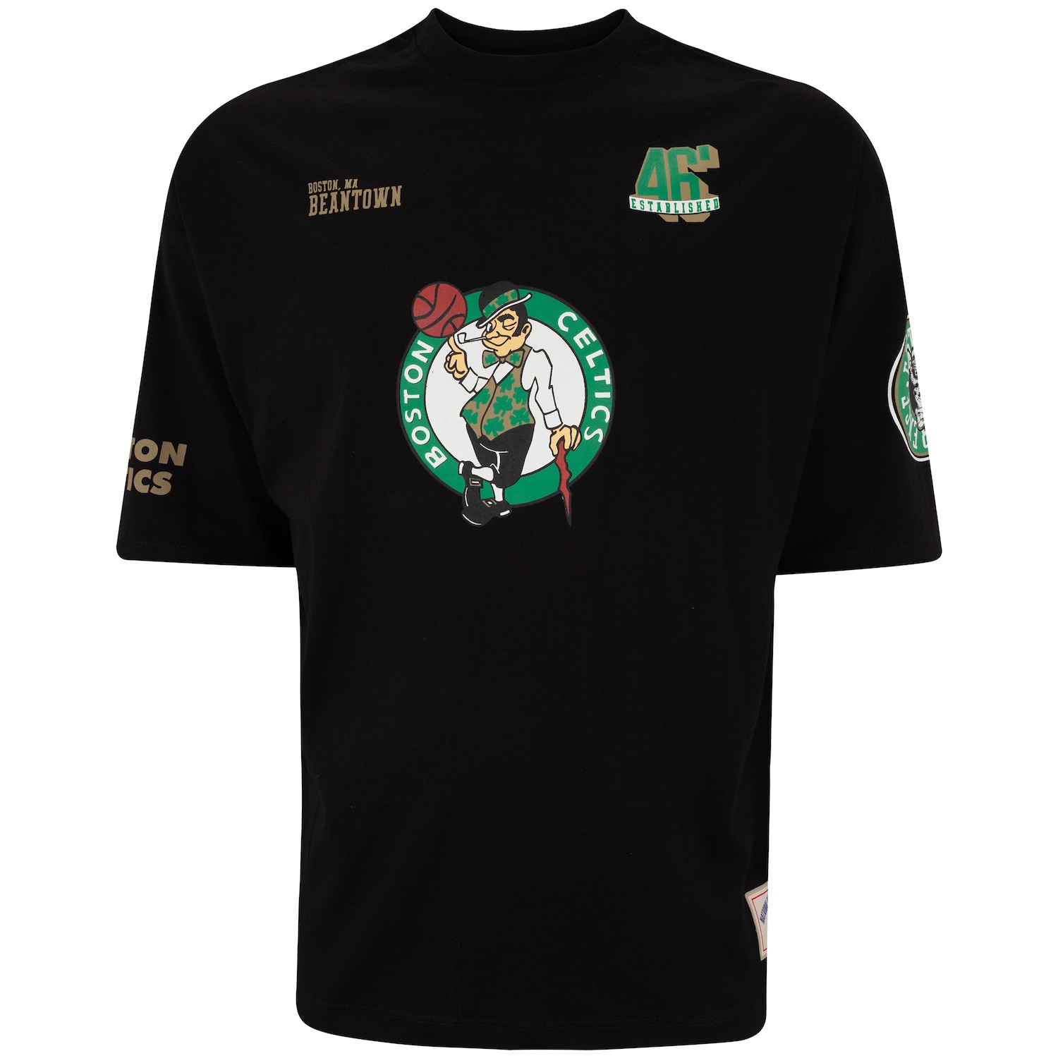 Camiseta do Boston Celtics NBA Masculina Pennant N0540 - Foto 4