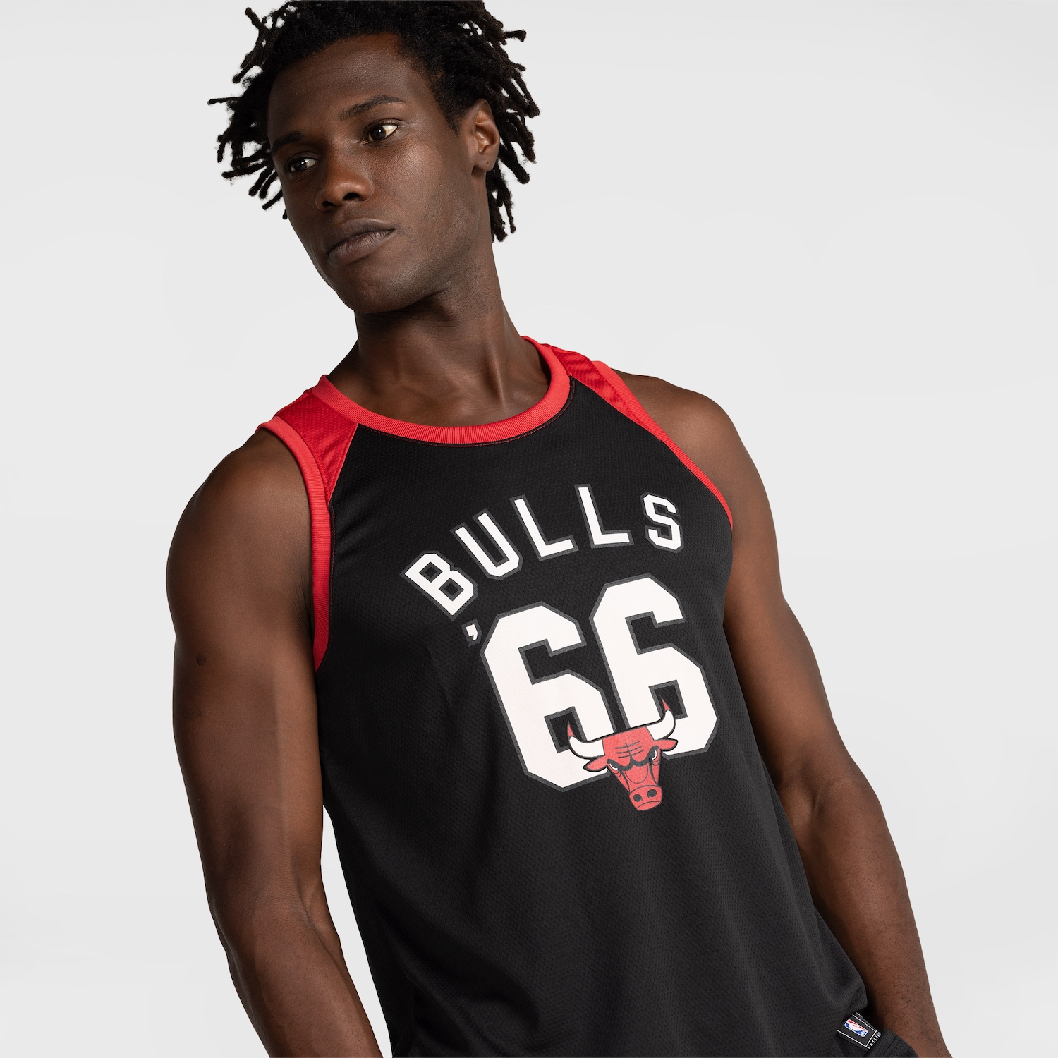 Camiseta Regata do Chicago Bulls NBA Masculina Banksh N1099 - Foto 4