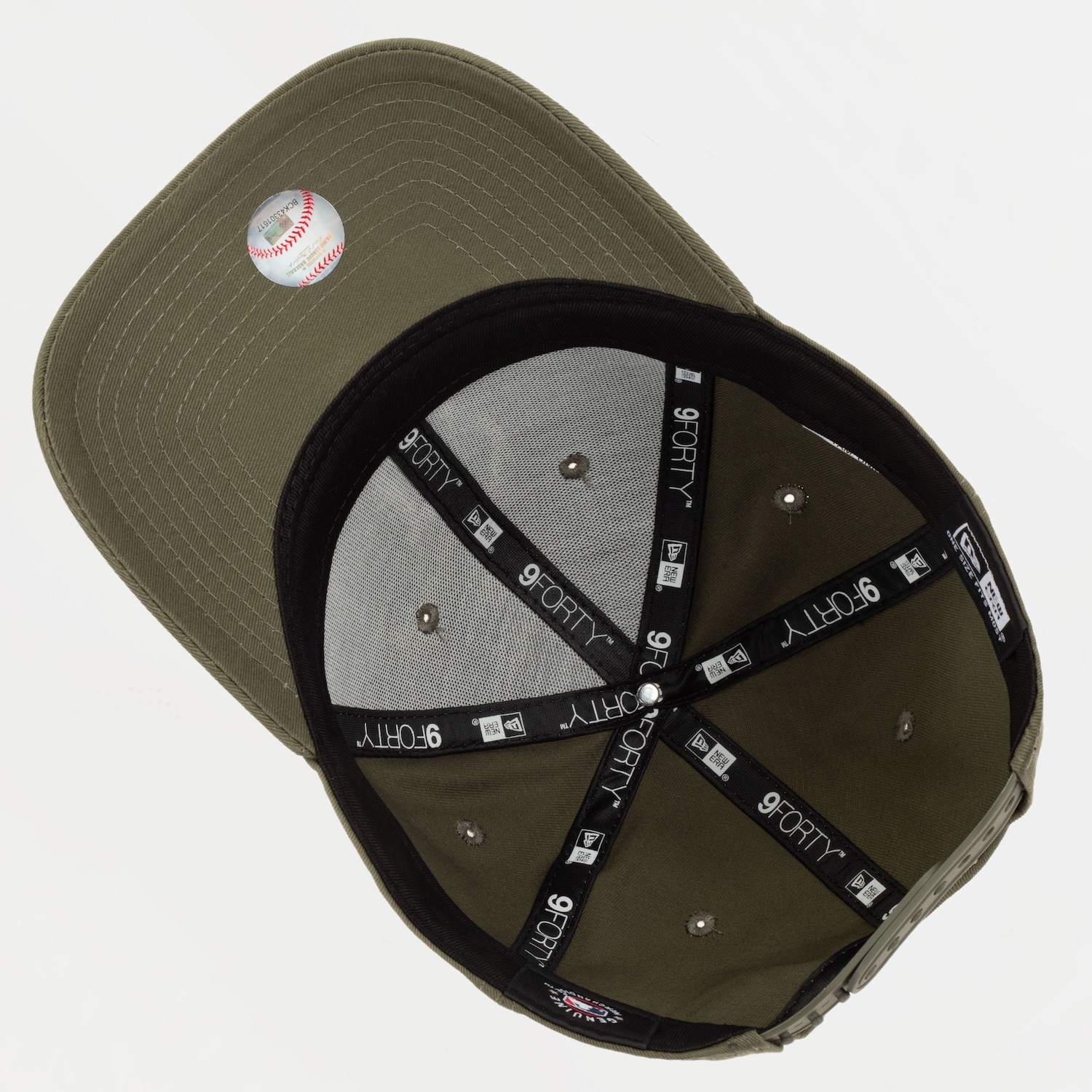 Boné do Los Angeles Dodgers Aba Curva New Era MBL 940 Snapback Basic Losdod Nov Adulto - Foto 2