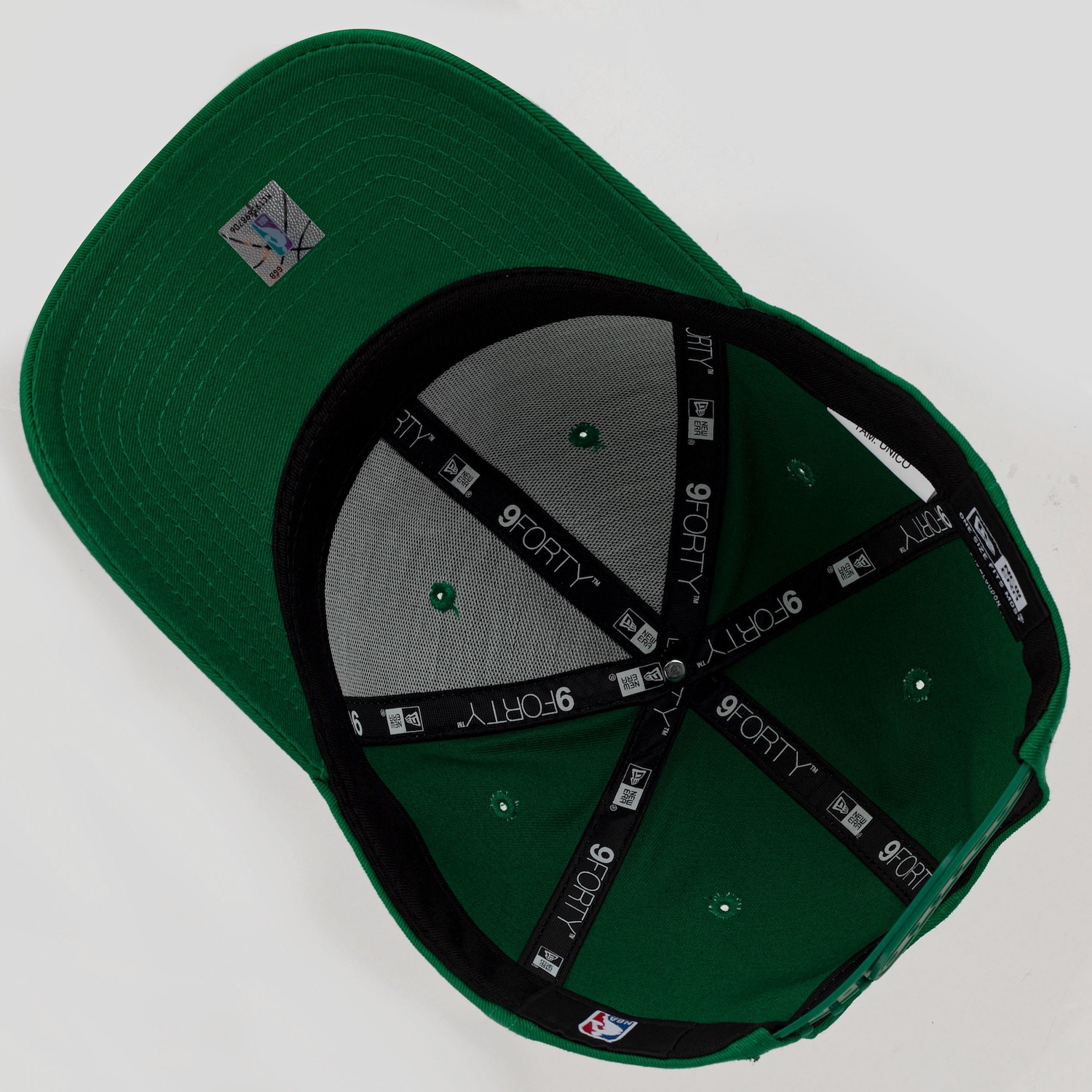 Boné Adulto New Era Boston Celtics NBA 940 Basic Aba Curva - Foto 4