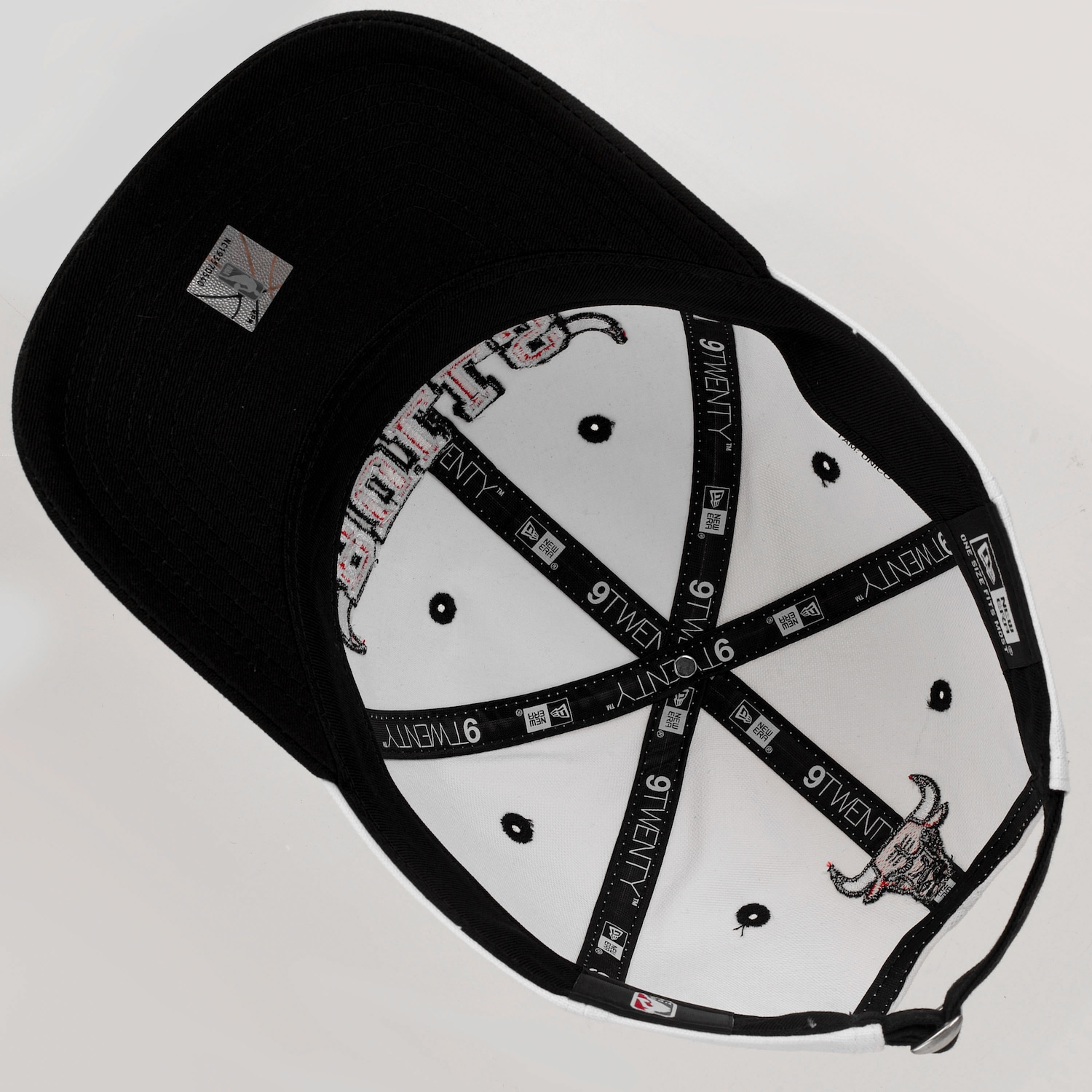 Boné Adulto New Era Chicago Bulls NBA 920 All Core Aba Curva - Foto 4