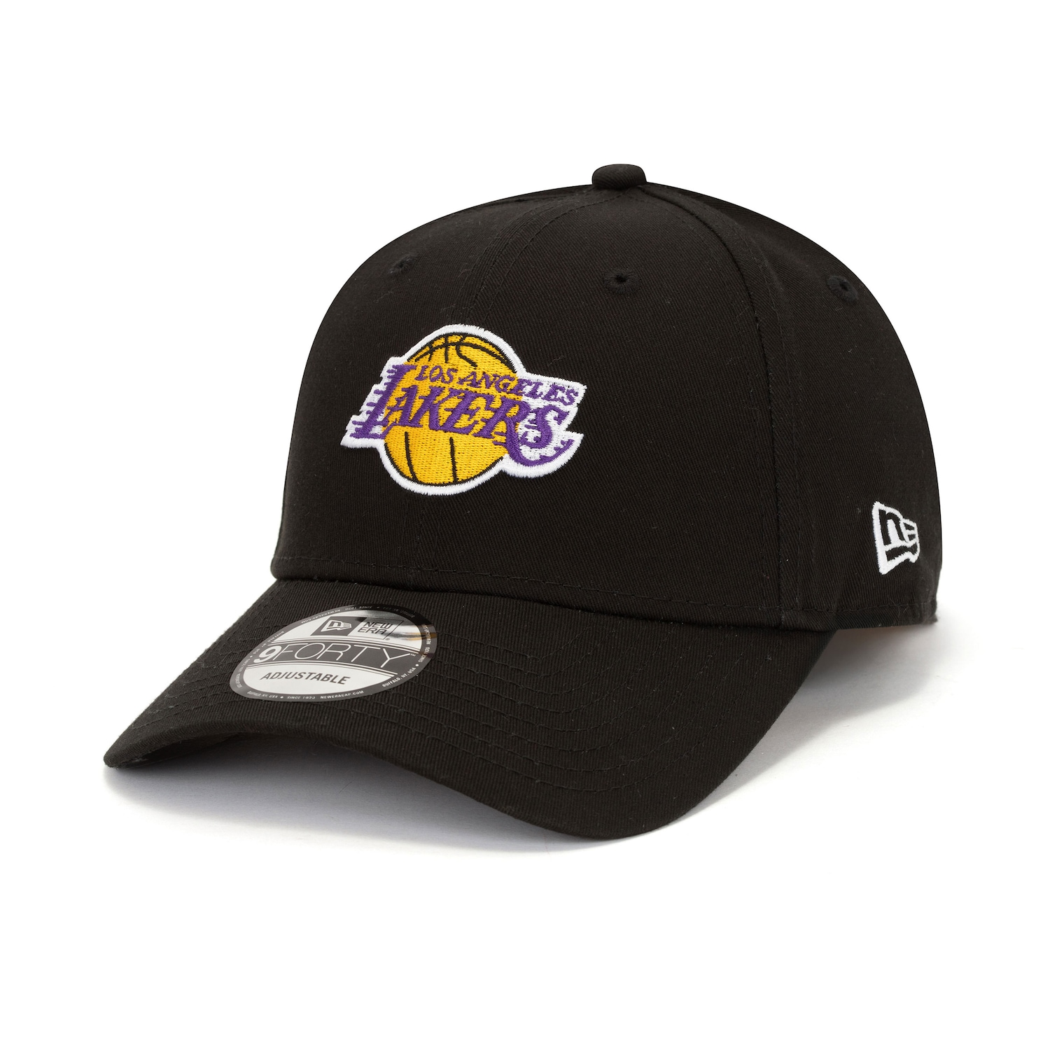 Boné Aba Curva do Los Angeles Lakers NBA New Era Basic Snapback  Adulto - Foto 1