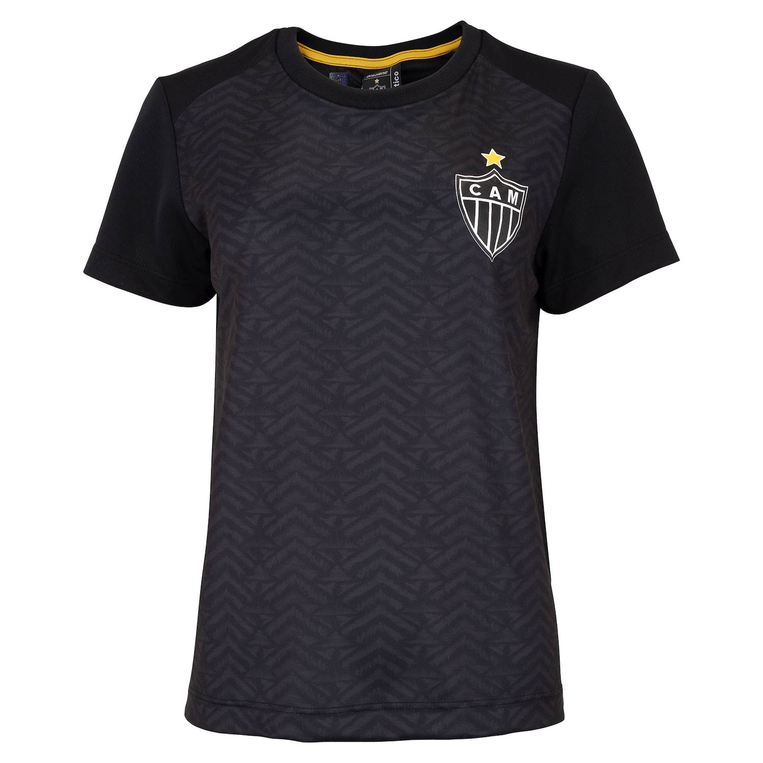 Camiseta do Atlético-MG Braziline Principia Feminina - Foto 1