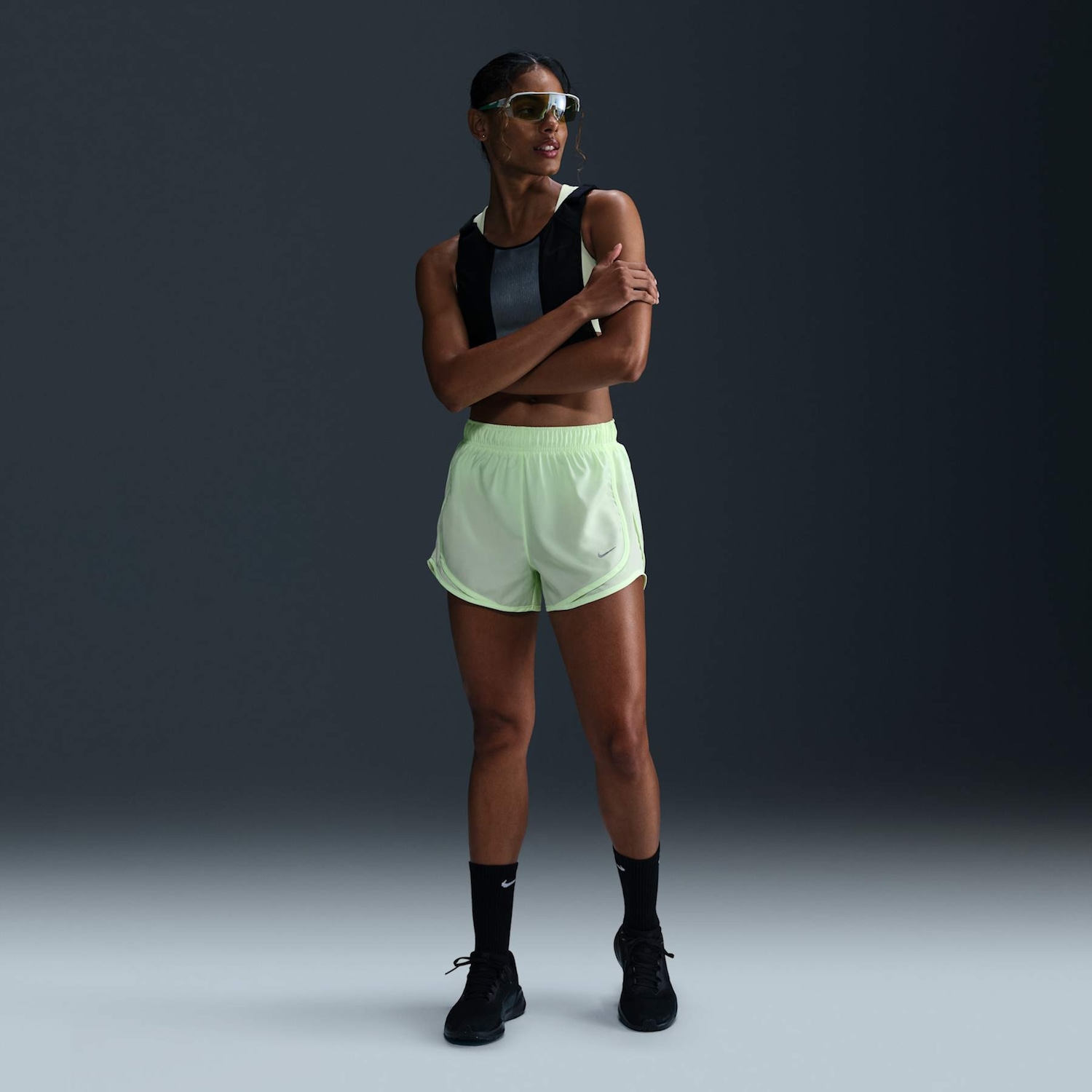 Short Nike Dri-FIT Tempo Feminino - Foto 3
