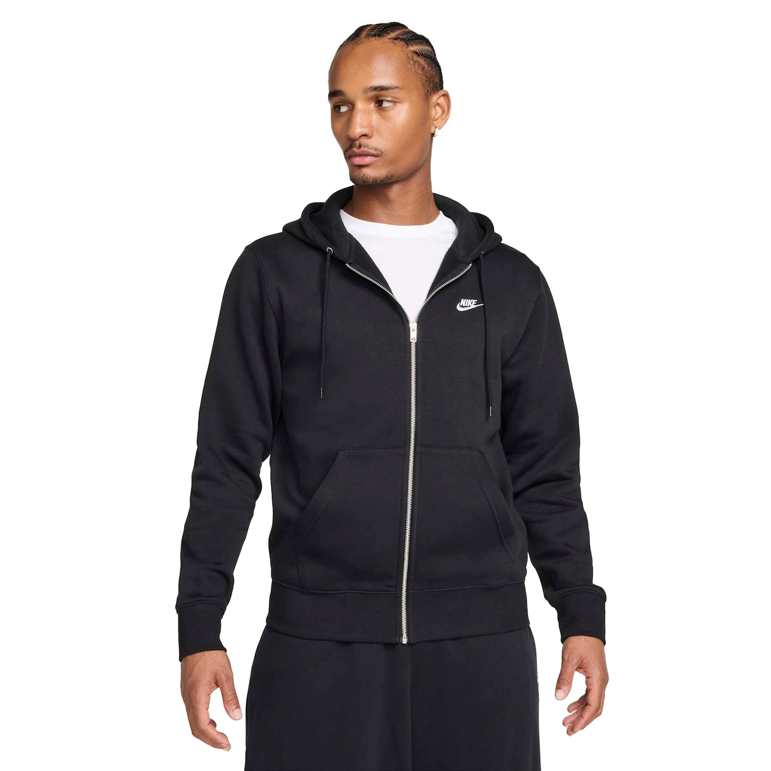 Jaqueta Masculina Club BB Full Zipper Hoodie Nike - Foto 1