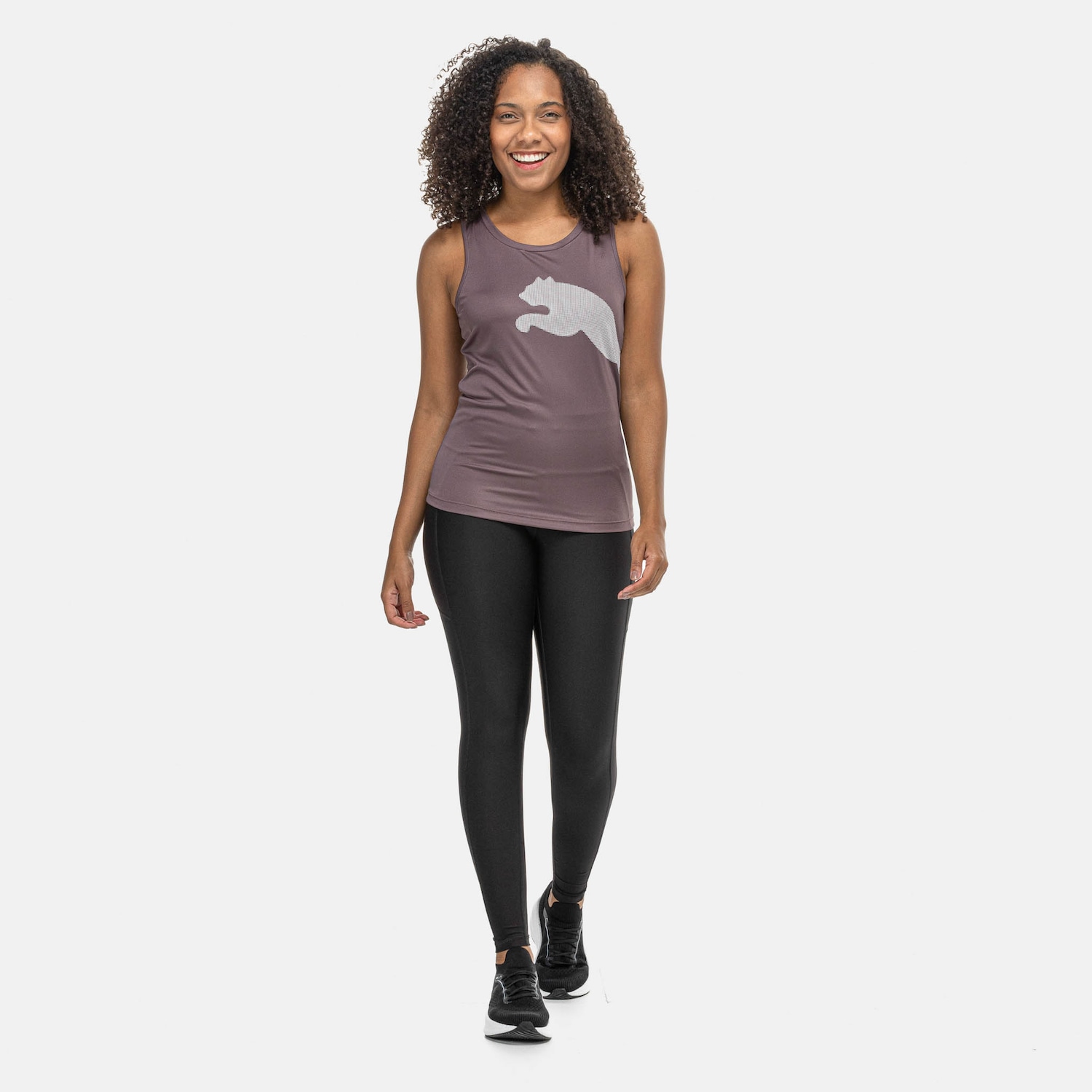 Camiseta Regata Feminina Puma Tad Big Logo - Foto 4
