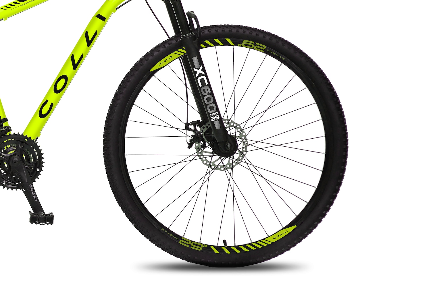Bicicleta Colli Athena Aro 29 Freio à Disco Mecânico 21 Velocidades - Foto 2