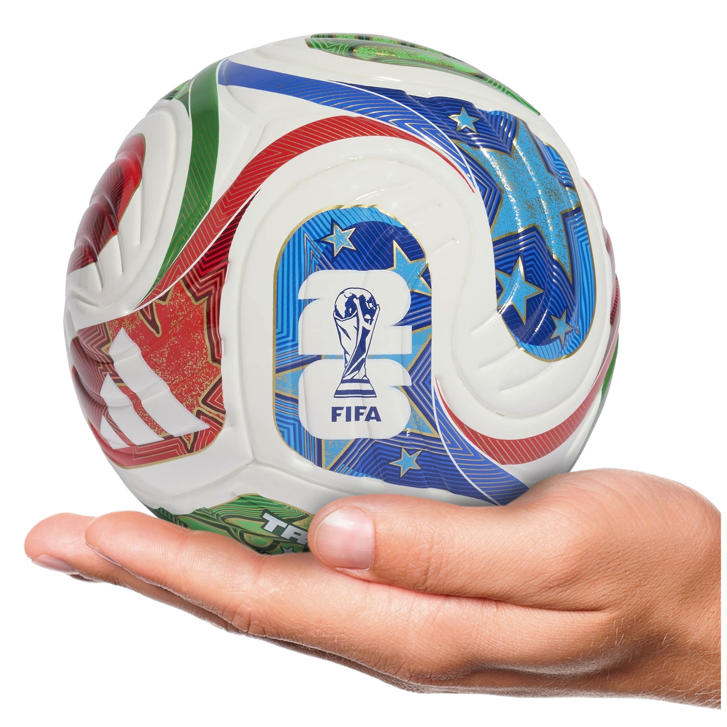 Mini Bola adidas Trionda Oficial da Copa do Mundo FIFA 2026 - Foto 2
