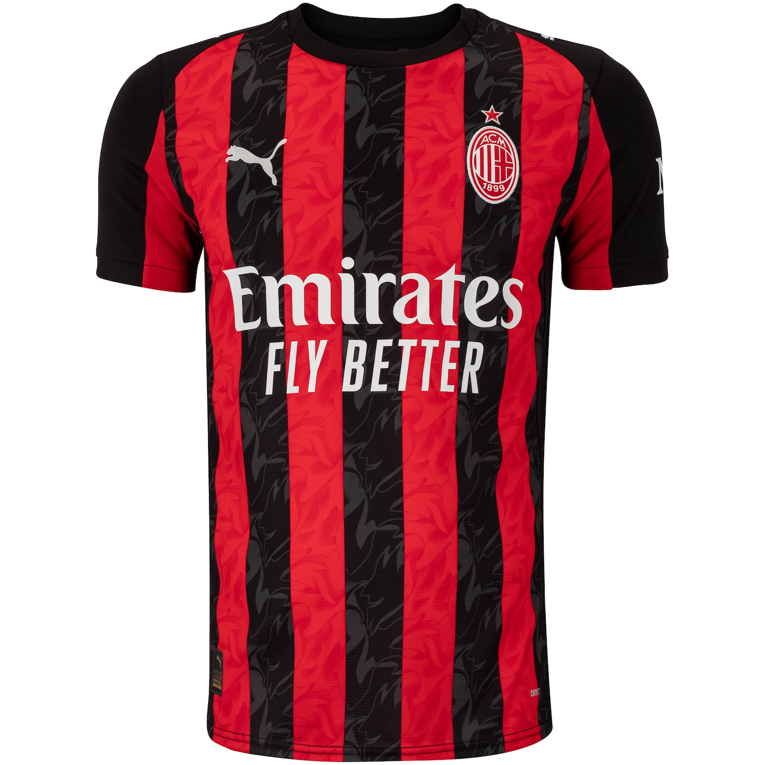 Camisa do Milan I 25 Torcedor Puma Masculina - Foto 1
