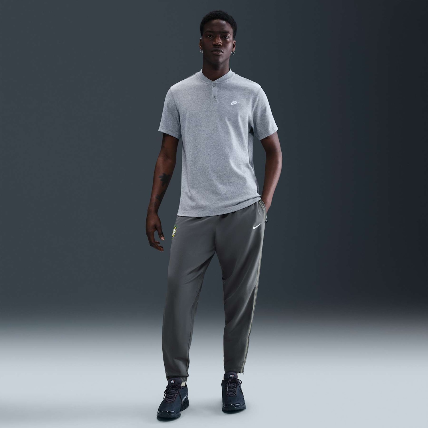 Calça do Brasil CBF Torcedor Reedição Total 90 Nike Masculina - Foto 2
