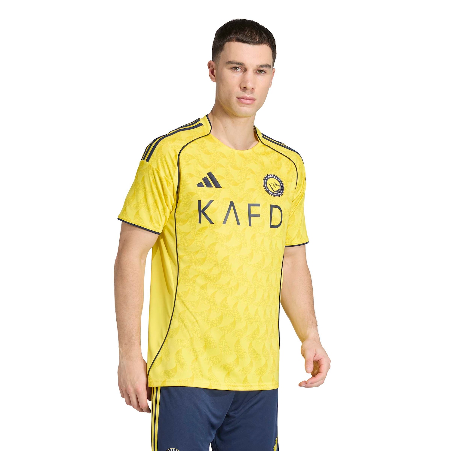 Camisa Al Nassr FC I 25/26 Torcedor adidas Masculina - Foto 1
