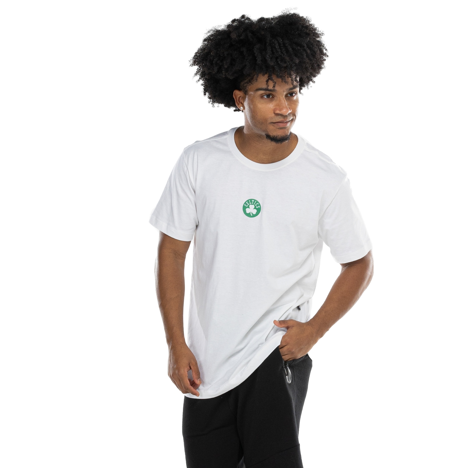 Camiseta do Boston Celtics NBA Just One N0095 Masculina - Foto 2