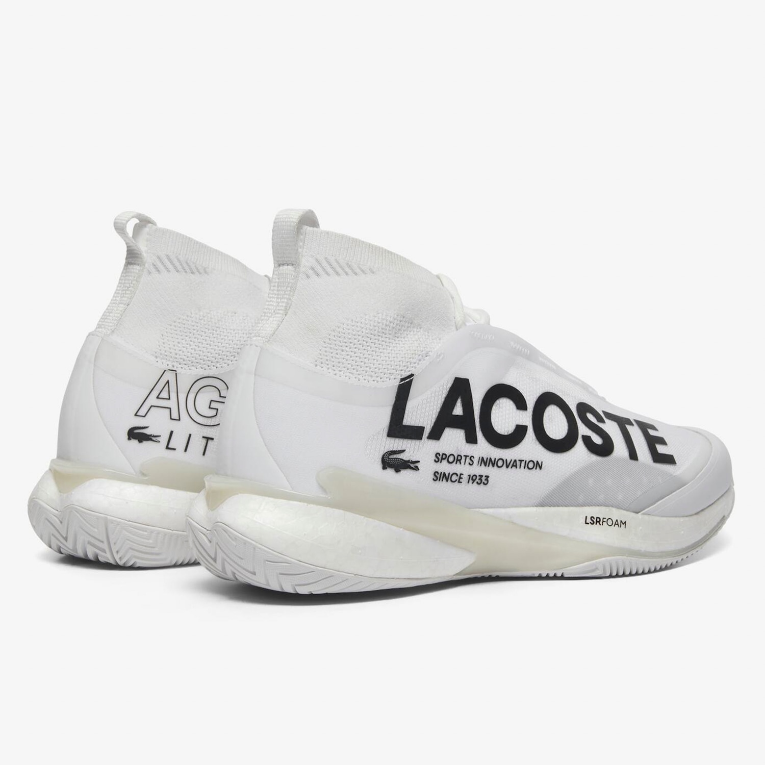 Tênis Lacoste Ag-Lt25 Lite Sock - Masculino - Tennis - Foto 3