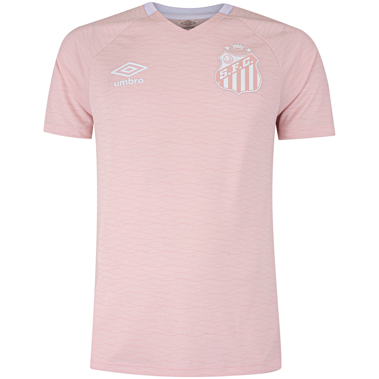 Camisa do Santos 25/26 Torcedor Outubro Rosa Umbro Masculina - Foto 2
