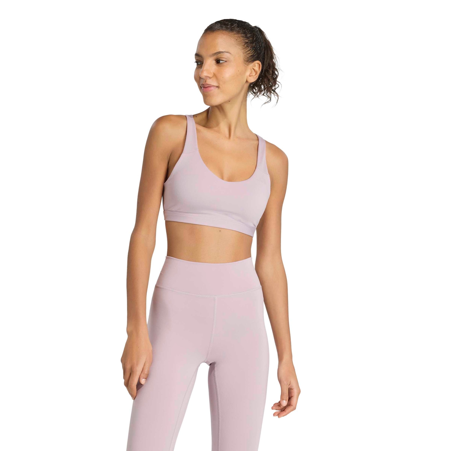 Top adidas All Me Essentials Suporte Médio Adulto - Foto 1