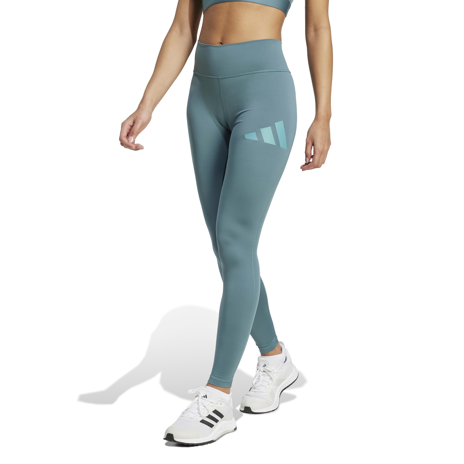 Calça Legging adidas Train Essentials Big Logo Full-Length - Feminina - Foto 1